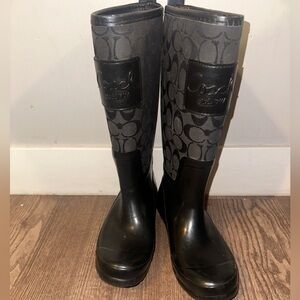Black Coach boots